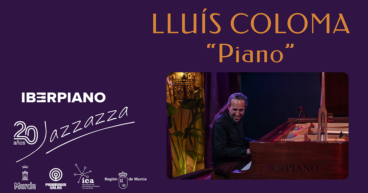 Lluis Coloma. Concierto a piano solo en Jazzazza Jazz Club